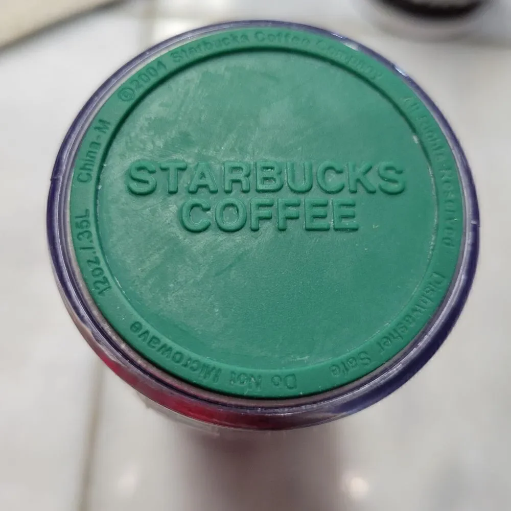 Starbucks Travel Acrylic Seattle Global Icon Series Coffee Tumbler 12 oz